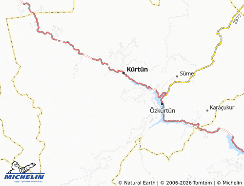 MICHELIN-Landkarte Şendere - ViaMichelin