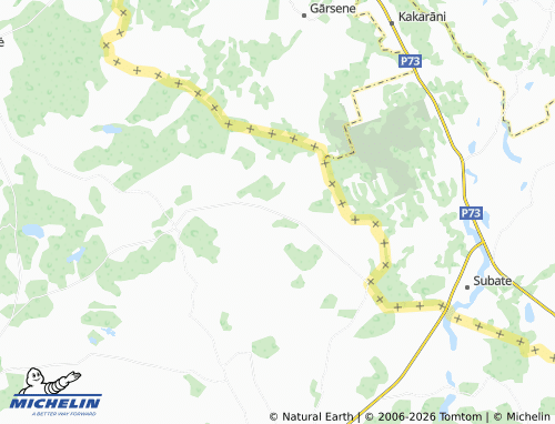 MICHELIN Gediškiai map - ViaMichelin