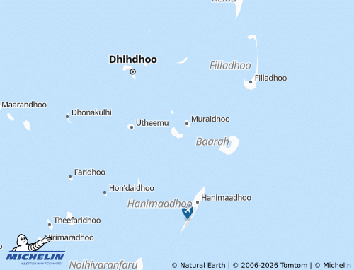 Mappa MICHELIN Maafahi - ViaMichelin