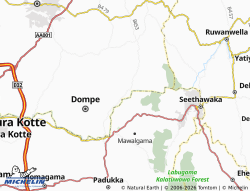 Mappa MICHELIN Ovitigama - ViaMichelin