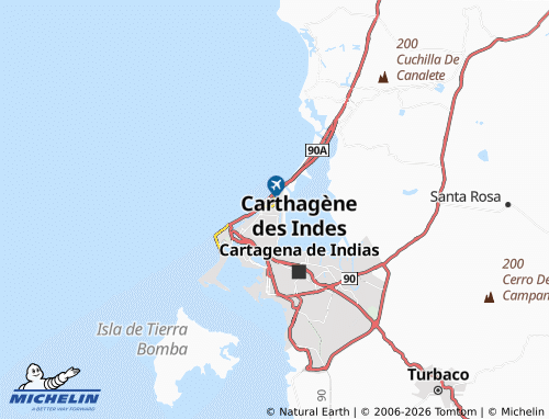 Carte MICHELIN Santa María - ViaMichelin