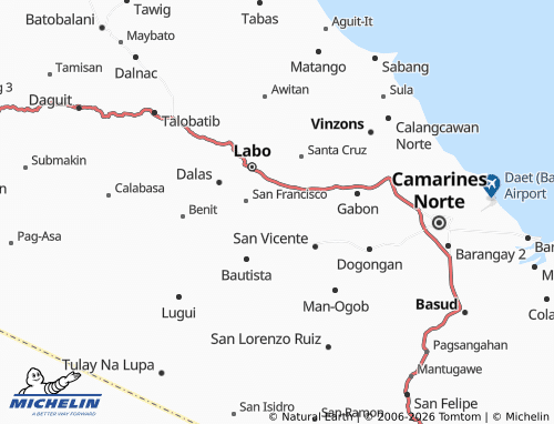 MICHELIN Malasugui map - ViaMichelin