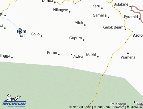 MICHELIN Awina map - ViaMichelin