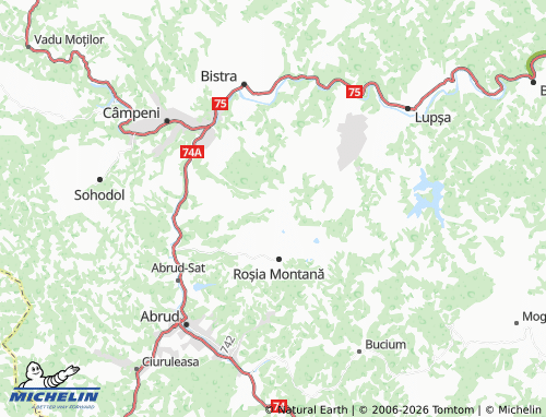 Mappa MICHELIN Gârda-Bărbulești - ViaMichelin
