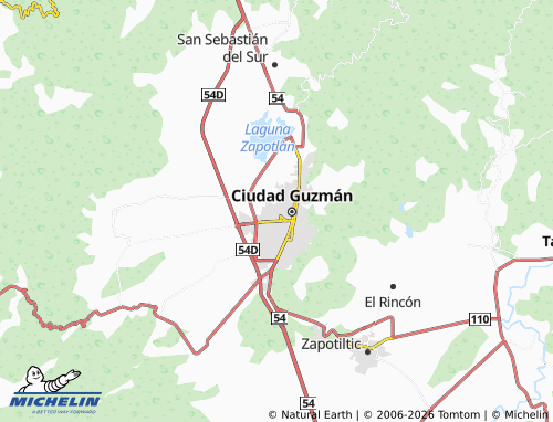 Mappa MICHELIN Villas del Nevado - ViaMichelin