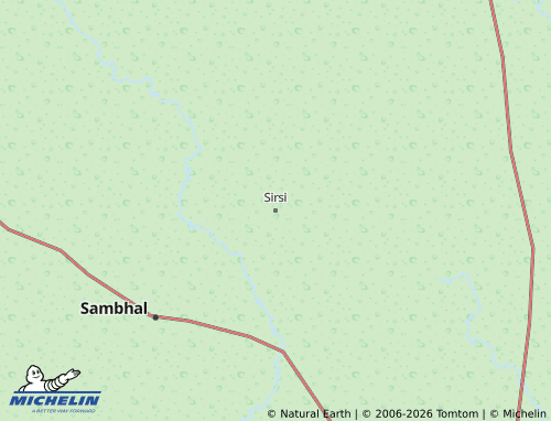 MICHELIN-Landkarte Sirsi - ViaMichelin