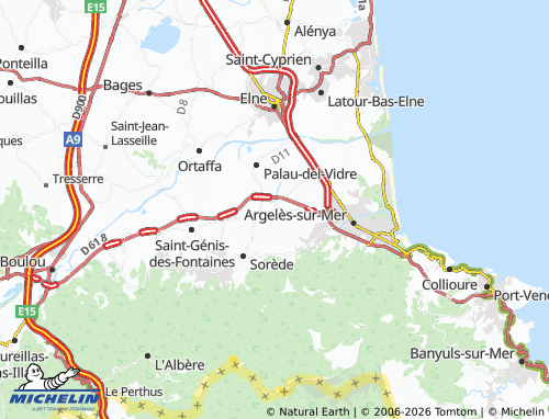 Mapa MICHELIN Saint-André - ViaMichelin