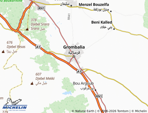 Mapa MICHELIN Qrumbalyah - ViaMichelin