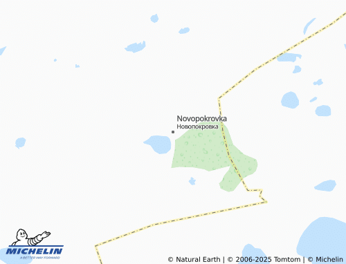 MICHELIN Novopokrovka map - ViaMichelin