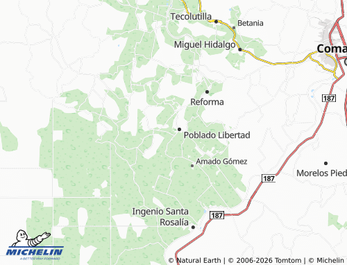 Mapa MICHELIN Las Palmas - ViaMichelin