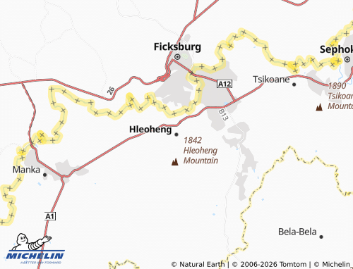 MICHELIN-Landkarte Hleoheng - ViaMichelin