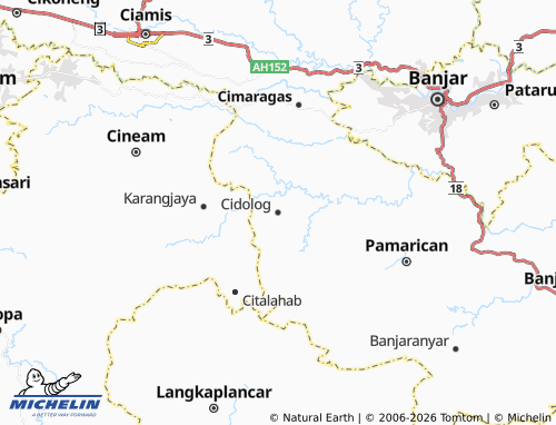 MICHELIN Cidolog map - ViaMichelin