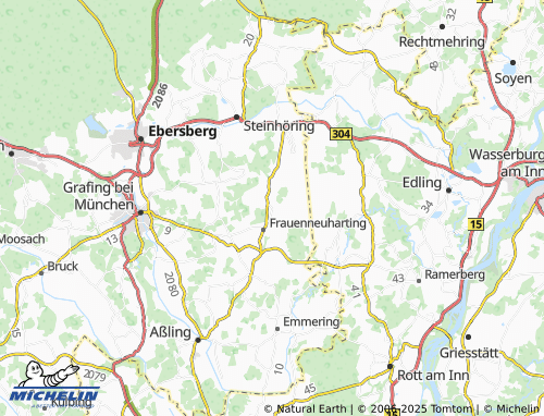 MICHELIN Lauterbach map - ViaMichelin