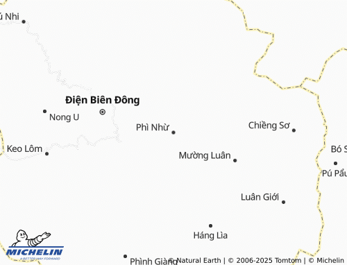 MICHELIN Phì Nhừ map - ViaMichelin