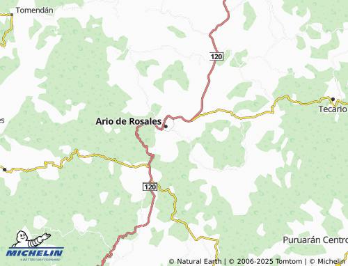 MICHELIN La Escondida map - ViaMichelin
