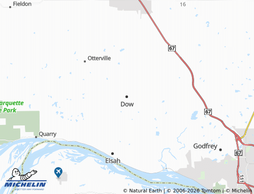 Carte MICHELIN Dow - ViaMichelin