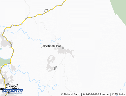 Mapa MICHELIN Jaboticatubas - ViaMichelin