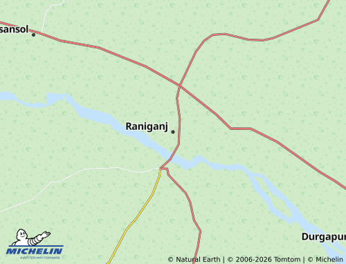 Kaart MICHELIN Raniganj - ViaMichelin