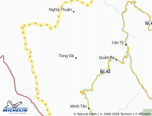 Mapa MICHELIN Tùng Vài - ViaMichelin