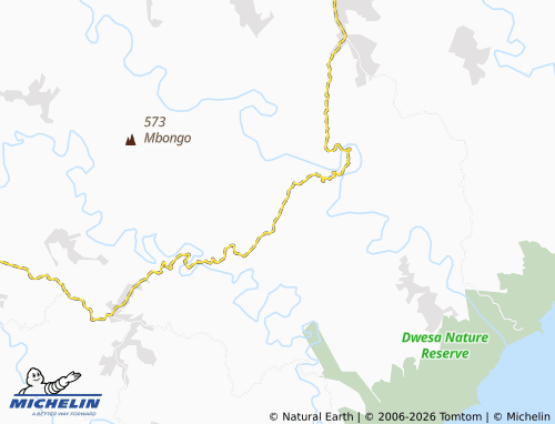 MICHELIN-Landkarte Lucingweni - ViaMichelin