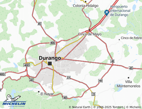 MICHELIN Privada Alejandrina map - ViaMichelin