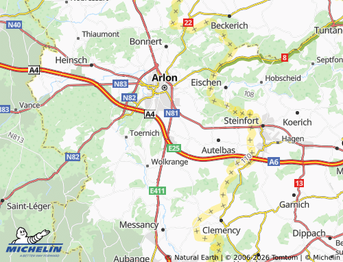 Kaart MICHELIN Weyler - ViaMichelin