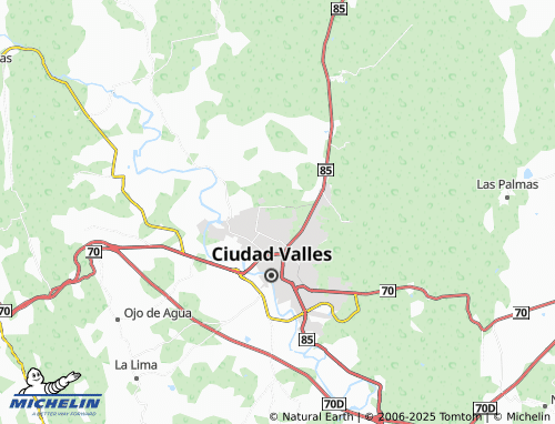 MICHELIN Miravalles map - ViaMichelin