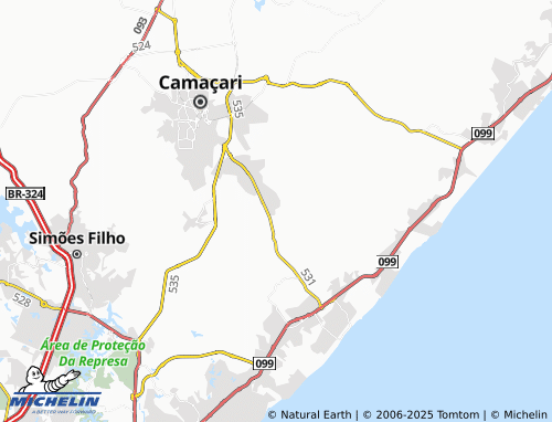 MICHELIN Machadinho map - ViaMichelin