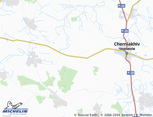 Mapa MICHELIN Klityshche - ViaMichelin