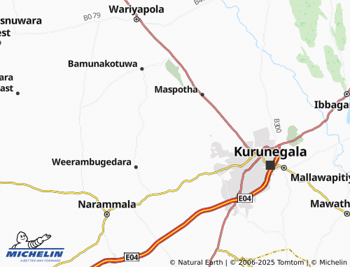 MICHELIN Kanotuwa map - ViaMichelin