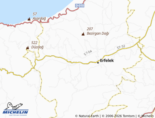 Mapa MICHELIN Mescitdüzü - ViaMichelin