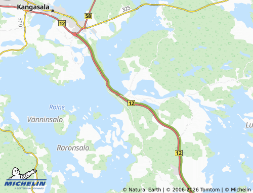 MICHELIN-Landkarte Raikku - ViaMichelin