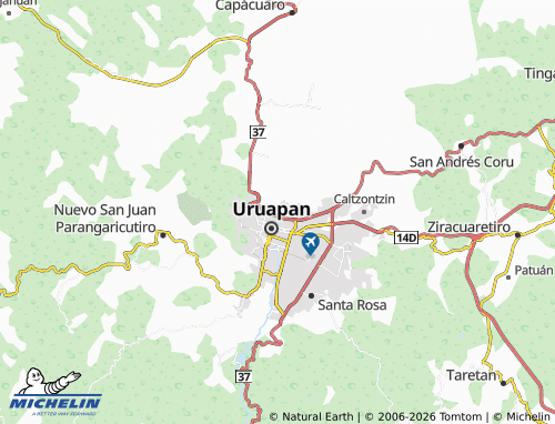 MICHELIN Buenos Aires map - ViaMichelin