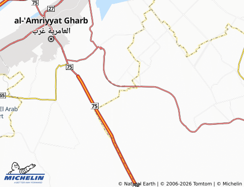 Mapa MICHELIN al-Muthallath - ViaMichelin