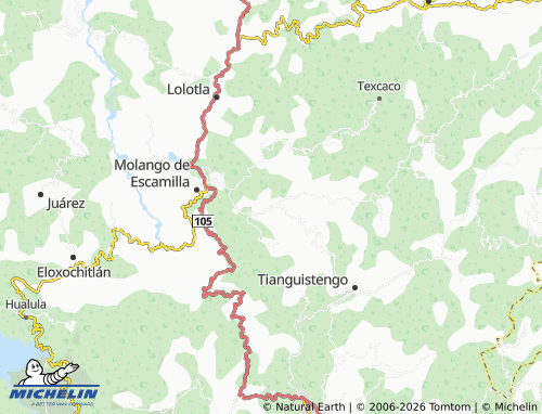 Mappa MICHELIN Plan de Agua - ViaMichelin
