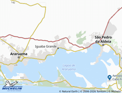 Mappa MICHELIN Cidade Nova - ViaMichelin