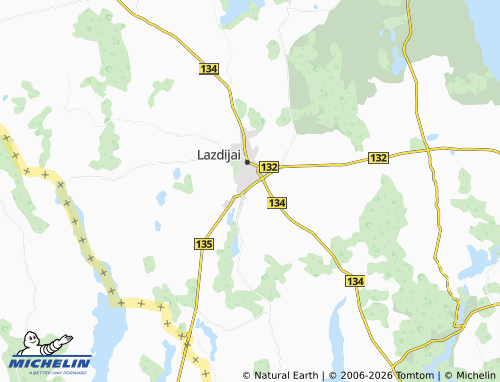 Mappa MICHELIN Bajoriškiai - ViaMichelin