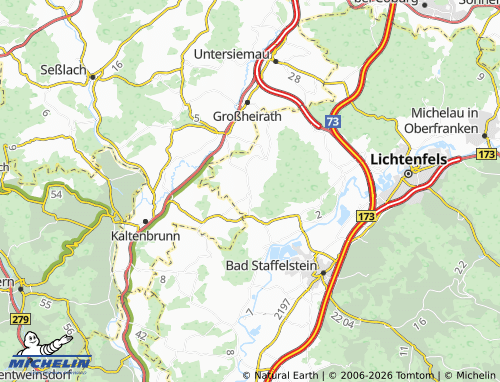 MICHELIN Stadel map - ViaMichelin