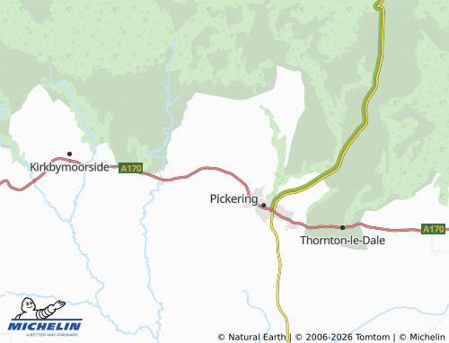 Carte MICHELIN Aislaby - ViaMichelin