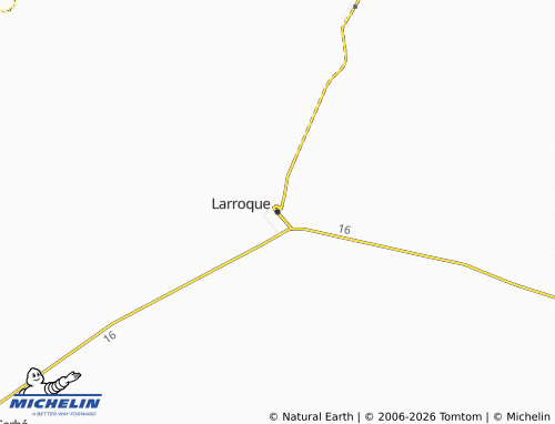MICHELIN-Landkarte Larroque - ViaMichelin