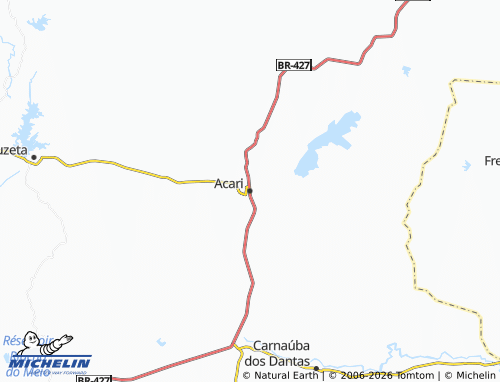 Mappa MICHELIN Acari - ViaMichelin