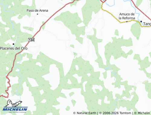 Mapa MICHELIN Taretaro - ViaMichelin