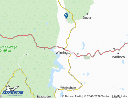 Kaart MICHELIN Wilmington - ViaMichelin