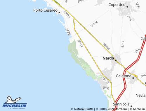 MICHELIN Torre dell'Inserraglio map - ViaMichelin