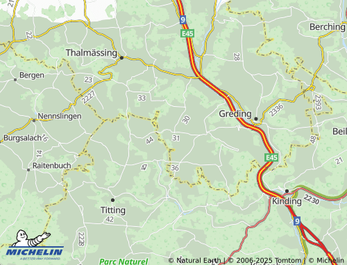 MICHELIN Esselberg map - ViaMichelin