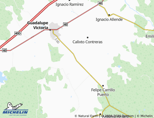 Mapa MICHELIN José María Pino Suárez - ViaMichelin