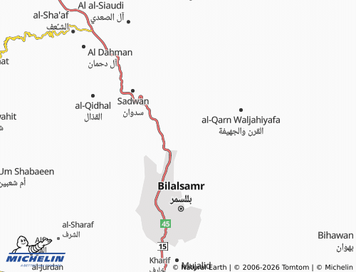 MICHELIN-Landkarte Al Lajm - ViaMichelin