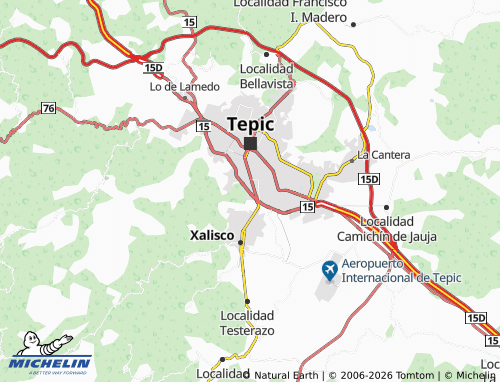 MICHELIN IMSS Miravales map - ViaMichelin