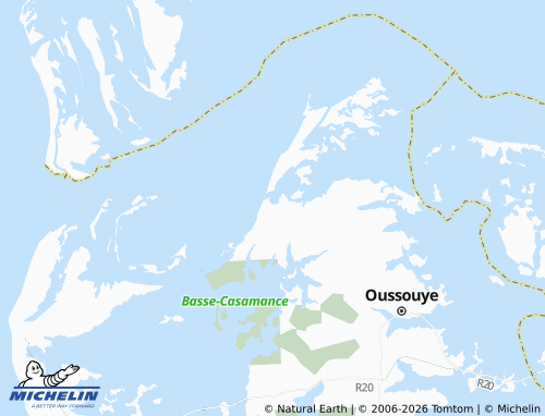 Mapa MICHELIN Kagnout - ViaMichelin