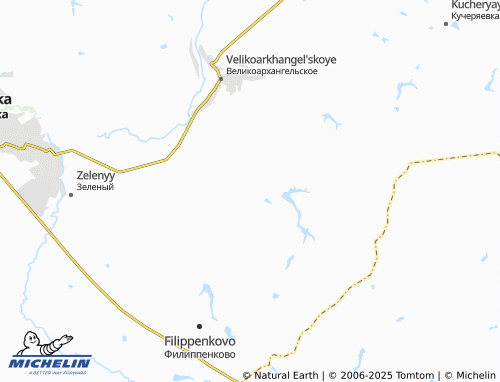 MICHELIN Patokino map - ViaMichelin